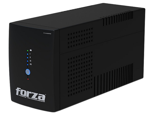 UPS Forza NT-2401PRO, 2400VA (1200Watts) con 10 Conexiones NEMA 5-15R , USB. Color Negro.