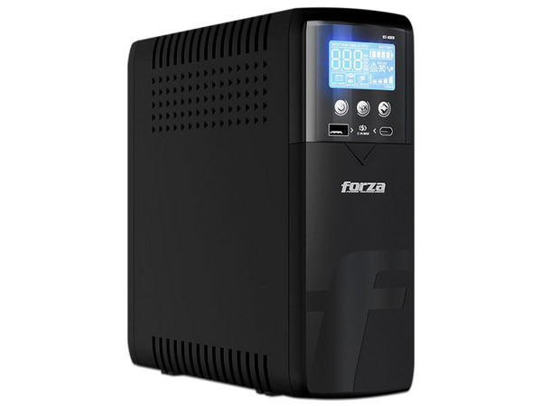 UPS Forza Line Interactive, 600W, 1000VA, AC 110/120V, 10-NEMA, USB 1A/1C.