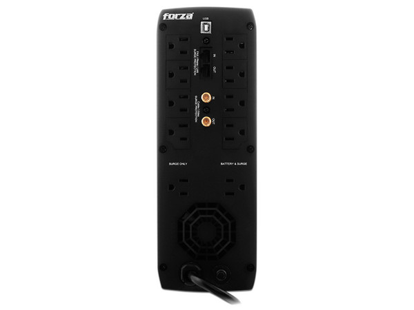 UPS Forza XG-1201LCD, 1200VA/720W, 10 Contactos NEMA 5-15R, Pantalla LCD.
