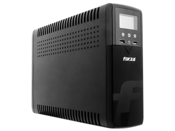 UPS Forza XG-1201LCD, 1200VA/720W, 10 Contactos NEMA 5-15R, Pantalla LCD.