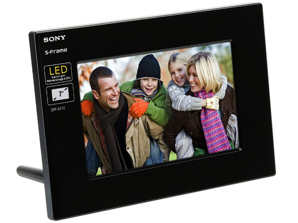 Portarretrato Digital Sony DPF-A710 con LED de 7