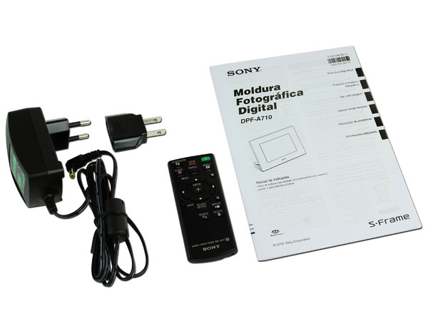 Portarretrato Digital Sony DPF-A710 con LED de 7