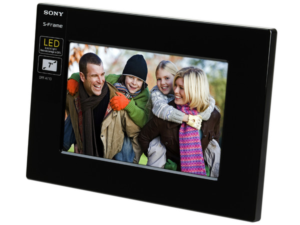Portarretrato Digital Sony DPF-A710 con LED de 7