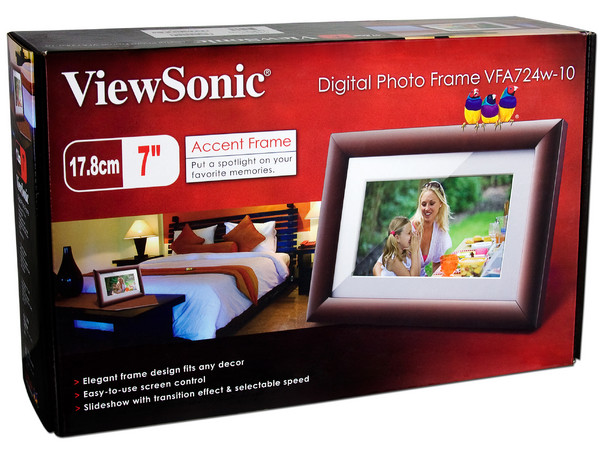 Portarretrato Digital Viewsonic LCD de 7