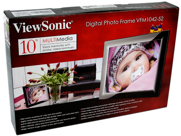 Portarretrato MULTIMedia Viewsonic LCD de 10.4
