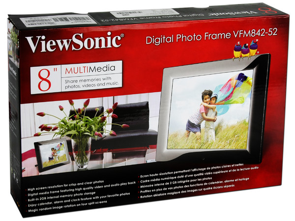 Portarretrato MULTIMedia Viewsonic LCD de 8.4