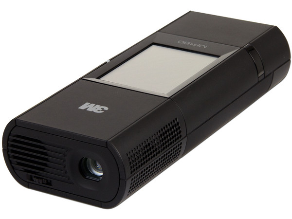 Proyector de Bolsillo 3M MP180, LED, Resolución de 800 x 600, 32 Lúmenes, Pantalla touch, 4GB de memoria interna, Wi-F.
