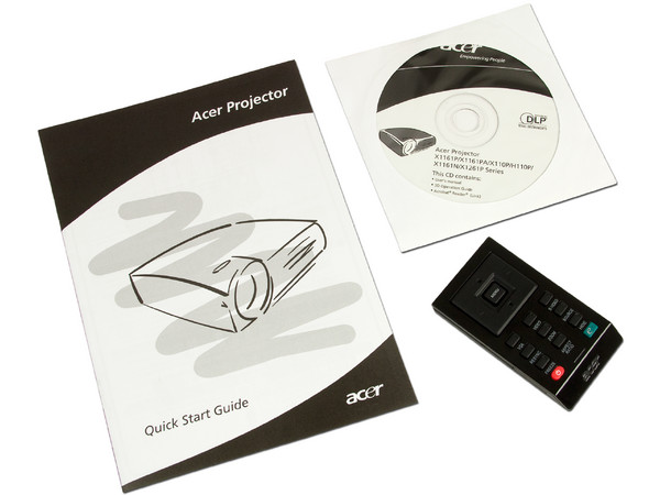 Proyector Acer X1161P, Resolución de 800 x 600 y 2700 ANSI-Lumens, 3D ready.