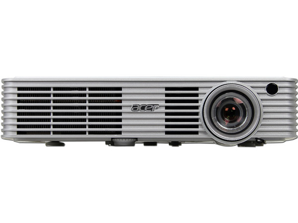 Proyector Acer K330 LED, HD Widescreen (1280x800), HDMI, 500 ANSI-Lumens.
Reproduce Videos, MP3s y Fotos desde memorias USB/SD.