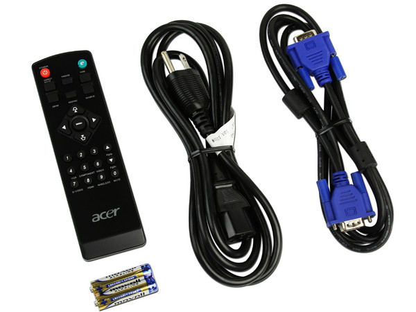 Proyector Acer X1130P, Resolución de 800 x 600 y 2500 lúmenes.