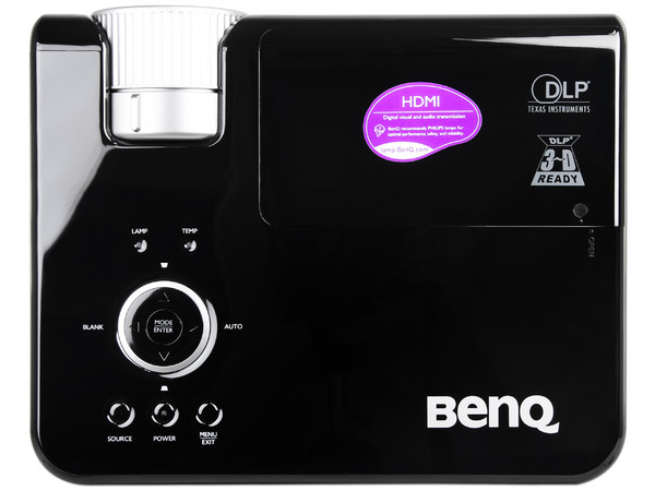 Proyector BenQ MS510, Resolución de 800 x 600 y 2700 ANSI lúmenes.