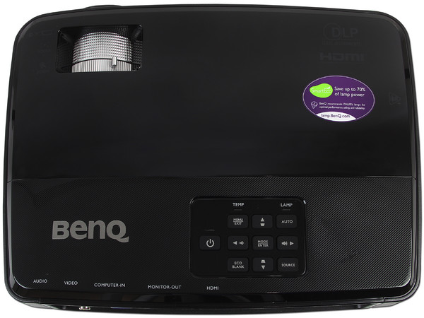 Proyector BenQ MS517, Resolución de 800 x 600, Contraste 13,000:1, 2800 ANSI lúmenes.