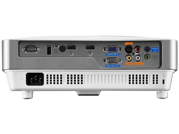 Proyector de tiro corto BenQ MS630ST, resolución de 800x600, contraste 13,000:1 y 3,200 ANSI-Lumens.