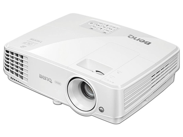 Proyector BENQ MW707, resolución 1280 x 800, Contraste 13,000:1 y 3,500 ANSI-Lumens, conectividad RJ-45.