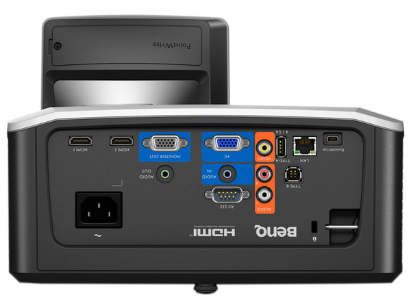Proyector BenQ MW855UST, resolución de 1280 x 800, contraste 10,000:1 y 3,500 ANSI-Lumens. Color Blanco