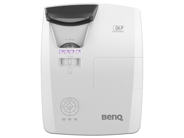 Proyector BenQ MW855UST, resolución de 1280 x 800, contraste 10,000:1 y 3,500 ANSI-Lumens. Color Blanco