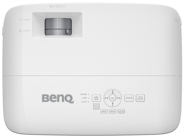Proyector BenQ MW560, 
Resolución de WXGA (1280 x 800), 
Contraste 20.000:1 y 4000 ANSI-Lumens. 
Color Blanco.