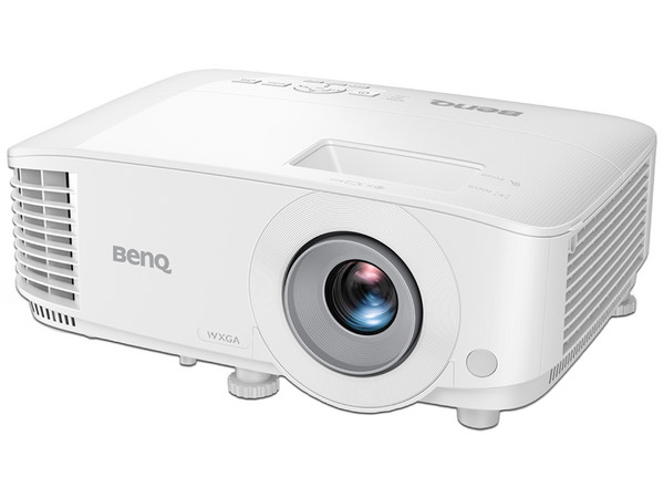Proyector BenQ MW560, 
Resolución de WXGA (1280 x 800), 
Contraste 20.000:1 y 4000 ANSI-Lumens. 
Color Blanco.