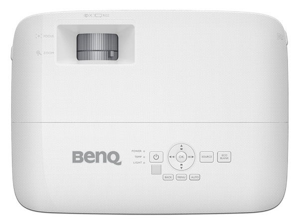 Proyector BenQ MH560, 
Resolución de FHD (1920X1080), 
contraste 20,000:1 y 3,800 ANSI-Lumens. 
Color Blanco.
