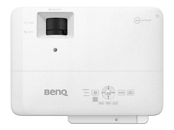Proyector BenQ TH685i, 
Resolución FHD (1920 x 1080),
Contraste 10000:1 y 3500 ANSI-Lumens. 
Color Blanco.