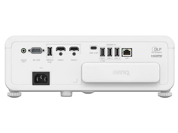 Proyector DLP BenQ EH700 Smart: 
Resolución Full HD (1920 x 1080), 
Contraste 3.000.000:1 y 4000 ANSI-Lúmenes, 
HDMI, Bocina Integrada, Wi Fi, 3D,
Color Blanco.