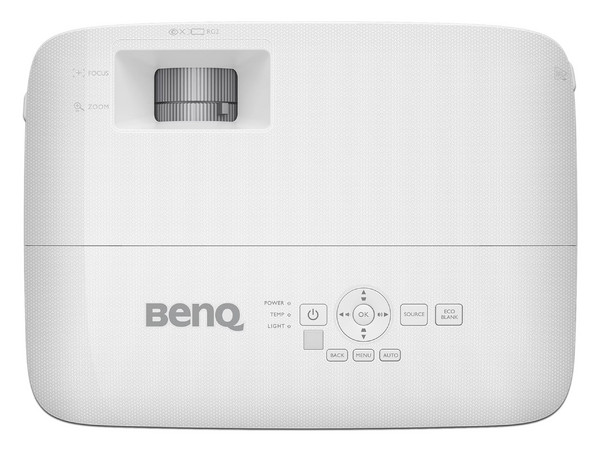 Proyector BenQ MW560C, 
Resolución de 1280 x 800, 
Contraste 20000:1 y 4000 ANSI-Lumens, 
Color Blanco.