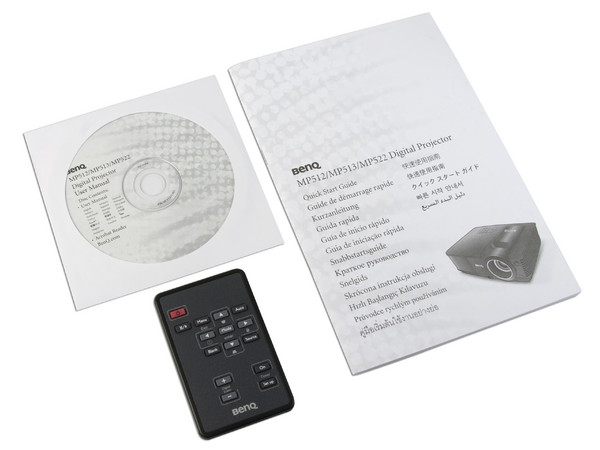 Proyector BenQ MP512, Resolución de 800X600 y 2,200 lúmenes.