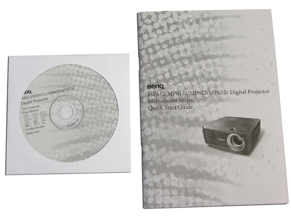 Proyector Profesional BenQ MP612, Resolución de 800x600 y 2,500 lúmenes.