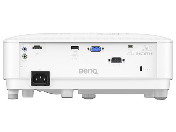Proyector BenQ MW560C, 
Resolución de WXGA (1280 x 800), 
Contraste 20,000:1 y 4000 ANSI-Lumens.