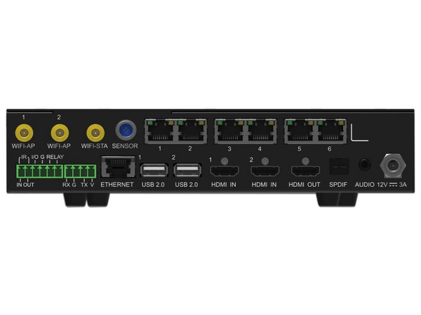 Procesador LED Dahua todo en uno, 6 puertos de red, Resolución hasta 3.9M píxeles, Integra Android y tarjeta de envío, Reproduce sin PC, Soporta pantalla inalámbrica, Gestión en la nube 24/7.