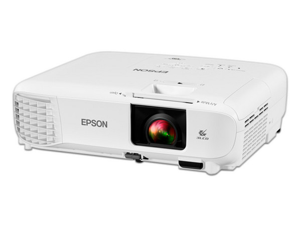 Proyector Epson PowerLite E20, Resolución de 1024 x 768, Contraste 15,000:1 y 3,400 ANSI-Lumens, Incluye Antivirus McAfee.