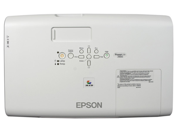 Proyector Epson Powerlite 260D de 2000 Lúmenes