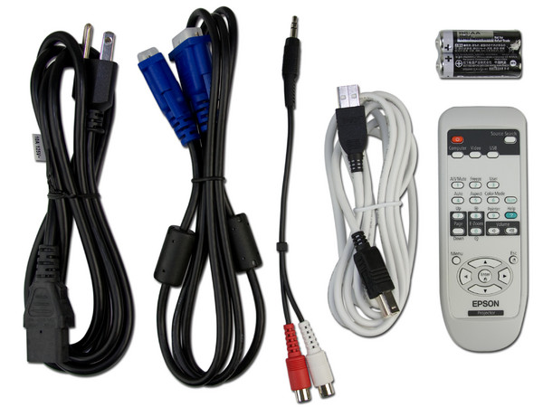 Proyector Epson PowerLite S8+, Resolución de 800x600 y 2,500 lúmenes.