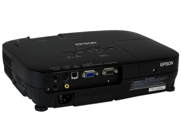 Proyector Epson PowerLite S10+, Resolución de 800 x 600 y 2,600 lúmenes.