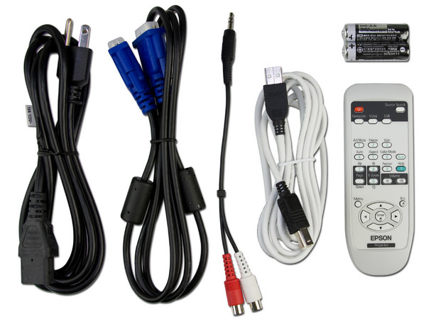 Proyector Epson PowerLite S10+, Resolución de 800 x 600 y 2,600 lúmenes.