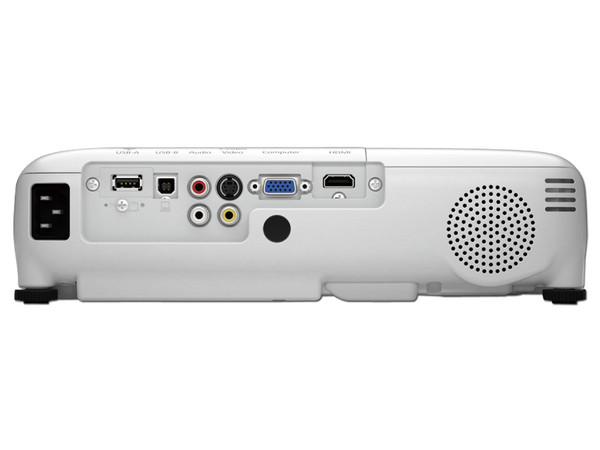 Proyector Epson WXGA PowerLite W18+, Resolución de 1280 x 800, Contraste 10,000:1 y 3,000 ANSI-Lumens.