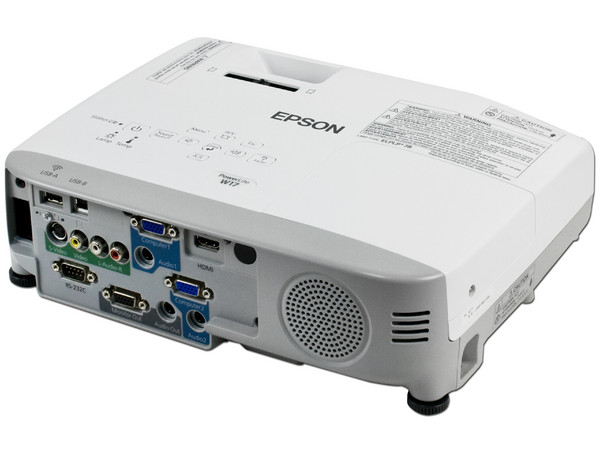 Proyector Epson PowerLite W17, Resolución de 1280 x 800, Contraste 10,000:1 y 2,800 ANSI-Lumens.