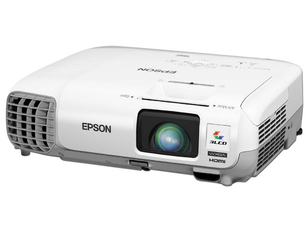 Proyector Epson PowerLite 99WH, Resolución de 1280 x 800, Contraste 10,000:1 y 3,000 ANSI-Lumens.