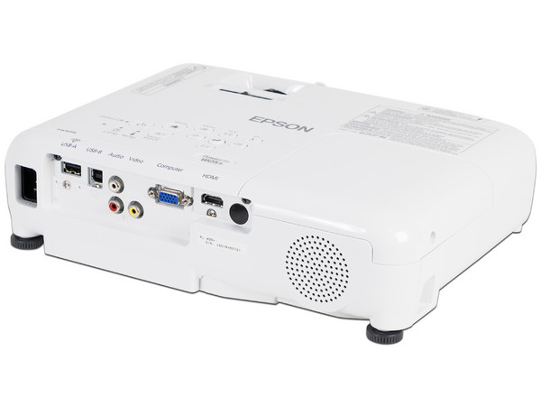Proyector Epson Power Lite W05+, resolución de 1280 x 800, Contraste 15,000:1 y 3,300 Lumens.