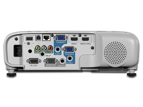 Proyector Epson PowerLite 980W, resolución de 1280 x 800, Contraste 15,000:1 y 3,800 ANSI-Lumens.