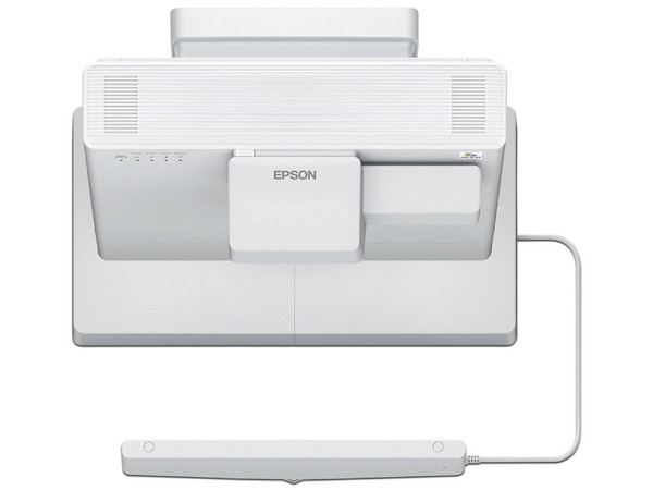 Proyector Epson BrightLink 1485Fi 3LCD, 
Resolución de 1366 x 720, Contraste 2,500,000:1 y 5,000 Lumens.
Color Blanco.