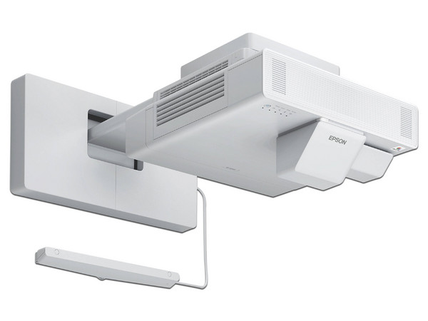 Proyector Epson BrightLink 1485Fi 3LCD, 
Resolución de 1366 x 720, Contraste 2,500,000:1 y 5,000 Lumens.
Color Blanco.