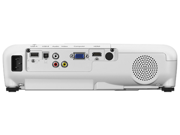 Proyector Epson PowerLite X06+ 3LCD, Resolución de 1024 x 768, Contraste 16,000:1 y 3,600 ANSI-Lumens.