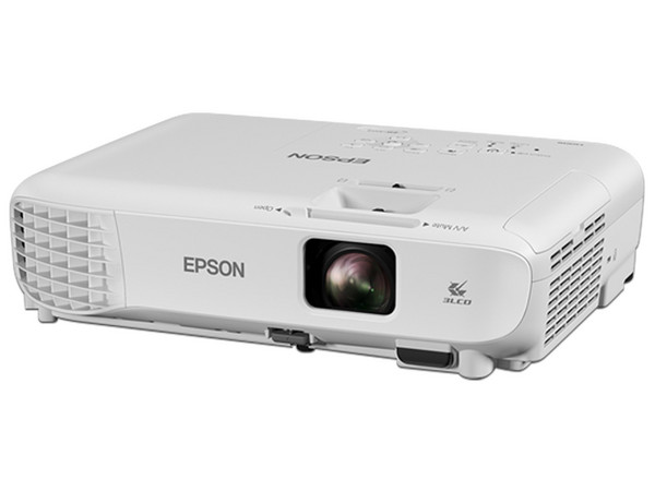 Proyector Epson PowerLite X06+ 3LCD, Resolución de 1024 x 768, Contraste 16,000:1 y 3,600 ANSI-Lumens.