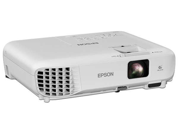 Proyector Epson PowerLite X06+ 3LCD, Resolución de 1024 x 768, Contraste 16,000:1 y 3,600 ANSI-Lumens.