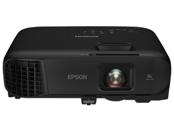 Proyector Epson PowerLite FH52+, 3LCD, resolución de 1920 x 1080, Contraste 16,000:1 y 4,000 ANSI-Lumens.