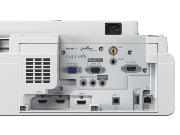 Proyector Epson PowerLite 725F, resolución de 1920 x 1080, Contraste 2,500,000 y 3600 ANSI-Lumens.