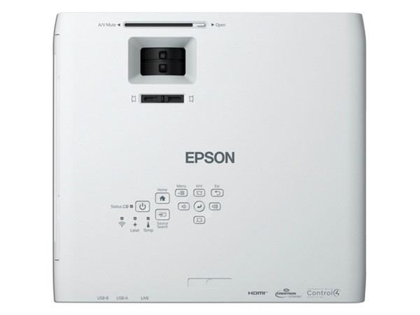 Proyector Epson PowerLite L260F 3LCD, 
Resolución de 1920 x 1080, 
Contraste 2,500,000:1 y 4600 ANSI-Lumens,
Color Blanco.