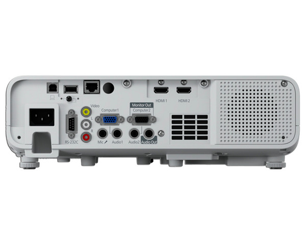 Proyector Epson PowerLite L260F 3LCD, 
Resolución de 1920 x 1080, 
Contraste 2,500,000:1 y 4600 ANSI-Lumens,
Color Blanco.