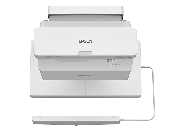 Proyector Epson V11HA80021 3LCD, 1280x800 WXGA, 4100 Lúmenes ANSI, Inalámbrico, Con Bocinas. Color Blanco.